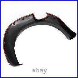 6Pcs Black Wide Wheel Arches Fender Flares Body Kit For 12-2015 Ford Ranger T6 A