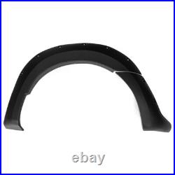 6Pcs Black Wide Wheel Arches Fender Flares Body Kit For 12-2015 Ford Ranger T6 A
