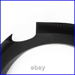 6Pcs Black Wide Wheel Arches Fender Flares Body Kit For 12-2015 Ford Ranger T6 A