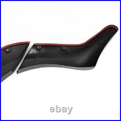 6Pcs Black Wide Wheel Arches Fender Flares Body Kit For 12-2015 Ford Ranger T6 A