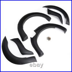 6Pcs Black Wide Wheel Arches Fender Flares Body Kit For Ford Ranger T7 2016-2018