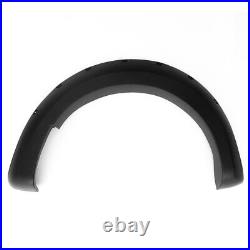 6Pcs Black Wide Wheel Arches Fender Flares Body Kit For Ford Ranger T7 2016-2018