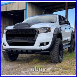 6Pcs Wide Wheel Arches Fender Flares BodyKit Body kit For Ford Ranger T7 2016-18