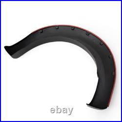 6Pcs Wide Wheel Arches Fender Flares BodyKit Body kit For Ford Ranger T7 2016-18