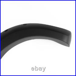 6Pcs Wide Wheel Arches Fender Flares BodyKit Body kit For Ford Ranger T7 2016-18