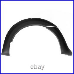 6Pcs Wide Wheel Arches Fender Flares Body Kit Black For Ford Ranger T7 2016-2018 6Pcs Wide Wheel Arches Fender Flares Body Kit Black For Ford Ranger T7 2016-2018