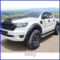 6Pcs Wide Wheel Arches Fender Flares Bodykit Body kits For 12-15 Ford Ranger T6