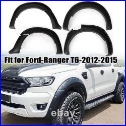 6X Wide Wheel Arches Fender Flares Body Kit Black For Ford Ranger T6 2012-15 UK