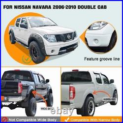 6.7 Wheel Arches Fender Flares Kit For Nissan Navara D40 2005-2010 Narrow Body