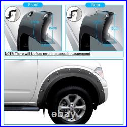 6.7 Wheel Arches Fender Flares Kit For Nissan Navara D40 2005-2010 Narrow Body