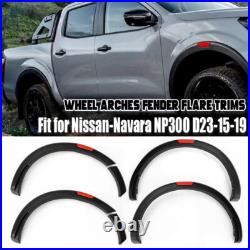 6pcs For Nissan Navara D23 Np300 15-2020 Wheel Arches Fender Flares Body Kit Uk