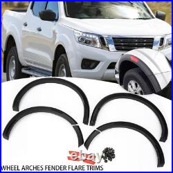 6pcs For Nissan Navara D23 Np300 2015-2020 Wheel Arches Fender Flares Body Kit
