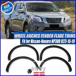 6pcs For Nissan Navara D23 Np300 2015-2020 Wheel Arches Fender Flares Body Kit