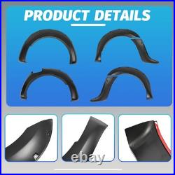 6pcs Wide Arch Kit Fender Flares Wheel Arches Set For Ford Ranger T7 2015-2018