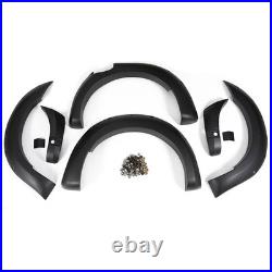 6x Black Wide Wheel Arches Fender Flares Body Kit For Ford Ranger T8 2019-2022