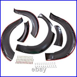 6x Fender Flares Wheel Arches Kit For Nissan Navara Np300 2014-2020 Wide