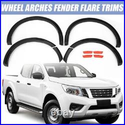 6x Wheel Arches Fender Flares Body Kits Uk For Nissan Navara D23 Np300 2015-20