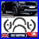 6x Wide Wheel Arches Fender Flares Body Kit Black For Ford Ranger T8 2019-2022