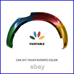 6x Wide Wheel Arches Fender Flares Body Kit Black For Ford Ranger T8 2019-2022