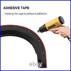 6x Wide Wheel Arches Fender Flares Body Kit Black For Ford Ranger T8 2019-2022