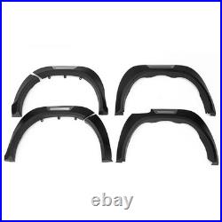 6x Wide Wheel Arches Fender Flares Body Kit Black For Toyota Hilux Revo 2015-19