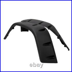 7 Wide Pocket Extended Fender Flare Kit For Jeep Wrangler 1997-2006