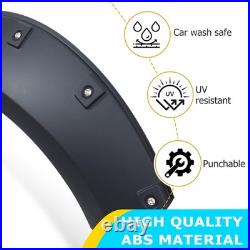 8.6 Wheel Arches for Toyota Hilux 2015-2020 Fender Flares Wide Body Kit Black