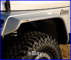 97-06 Jeep Wrangler TJ Xenon 6 Urethane Flat Panel Fender Flares 4pc Kit 9070