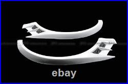 AAA VTX CBR Front Over Fender Wide Arch Flares Kit For Mitsubishi EVO 8 9 FRP