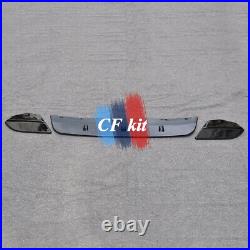 ABS S Style Front Bumper Lip Chin Spoiler For BMW X3M X4M F97 F98 2019-2021