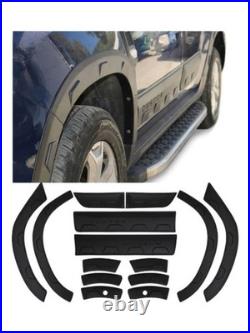 ABS WHEEL ARCHES FENDER FLARES FULL SET 12 Pieces FITS DACIA DUSTER 10-18
