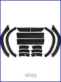 ABS WHEEL ARCHES FENDER FLARES FULL SET 12 Pieces FITS DACIA DUSTER 10-18