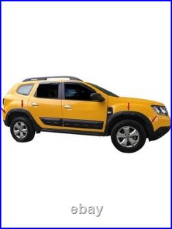 ABS WHEEL ARCHES FENDER FLARES FULL SET 12 Pieces FITS DACIA DUSTER II 10-17