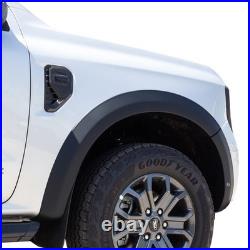 ABS Wheel Arches Kit For Ford Ranger 2023-2025 Side Parking Assist Fender Flares