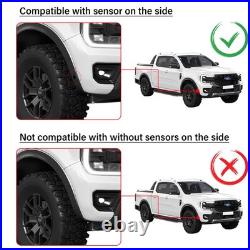 ABS Wheel Arches Kit For Ford Ranger 2023-2025 Side Parking Assist Fender Flares