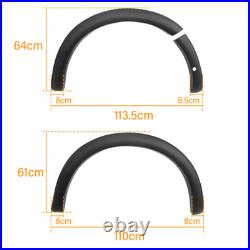 ABS Wheel Arches Kit For Ford Ranger 2023-2025 Side Parking Assist Fender Flares