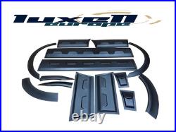 Abs Wheel Arches Fender Flares Black Abs 14pcs Lwb For Ford Transit Mk7 2006-13