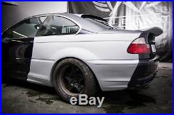 BMW 3 E46 Coupe Wide Body Fender Flares overfenders Drift Daily Body Kit 4 pcs