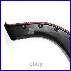Black For 14-20 Nissan Navara D23 Np300 Wide Wheel Arches Fender Flares Body Kit