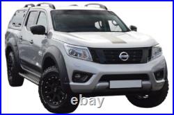 Black Wheel Arches Fender Flare Side Panel Kit For Nissan Navara D23 Np300 15-20