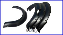 Black Wheel Arches Fender Flare Side Panel Kit For Nissan Navara D23 Np300 15-20