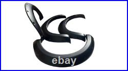 Black Wheel Arches Fender Flare Side Panel Kit For Nissan Navara D23 Np300 15-20