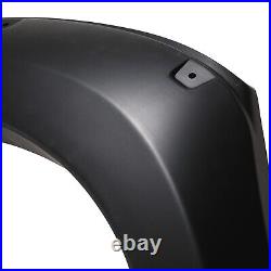 Black Wide Body Wheel Arch Extension Fender Flare Kit Set For Isuzu D-max 12-20