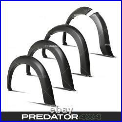 Black Wide Wheel Arches Fender Flare Kit For Nissan Navara D23 Np300 15-20