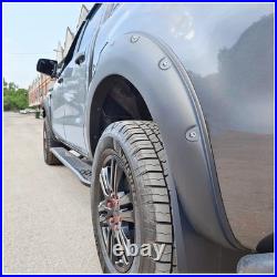 Black Wide Wheel Arches Fender Flares Body Kit For Ford Ranger T7 2016-2018