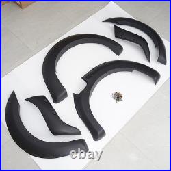 Black Wide Wheel Arches Fender Flares Body Kit For Ford Ranger T7 2016-2018