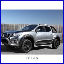 Black Wide Wheel Arches Fender Flares Body Kit For Nissan Navara D23 Np300 14-20