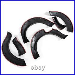 Black Wide Wheel Arches Fender Flares Body Kit For Nissan Navara D23 Np300 14-20