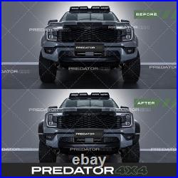 Black Wide Wheel Matte Fender Flares Arches Kit For Ford Ranger Raptor T9 2023+