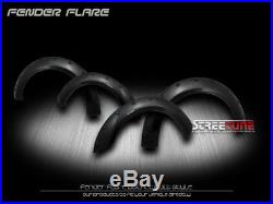 Blk Boss Pocket Bolt Style Fender Flares Kit Cover Fits 05+ Frontier 6 Ft 72 Lb